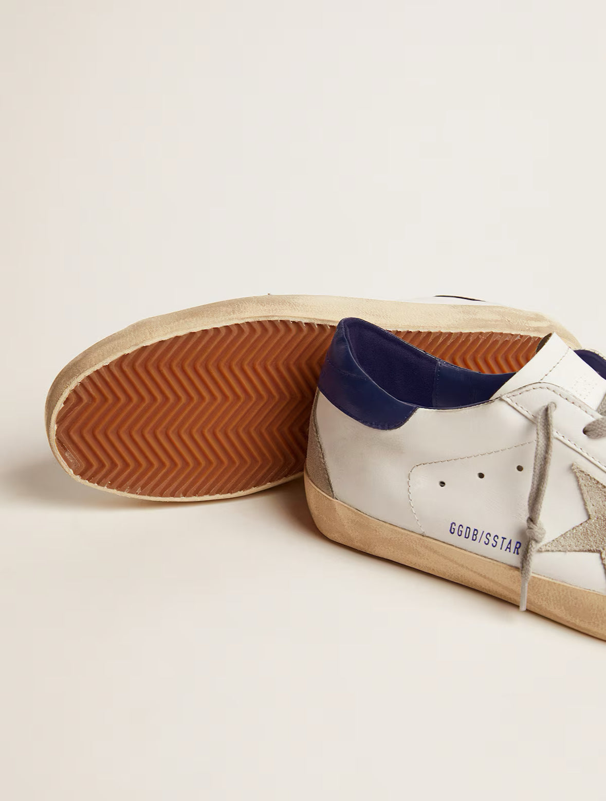 Super-Star Femme – Étoile en Daim & Contrefort Bleu