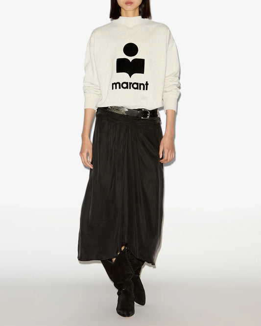 Sweatshirt Moby Femme Écru