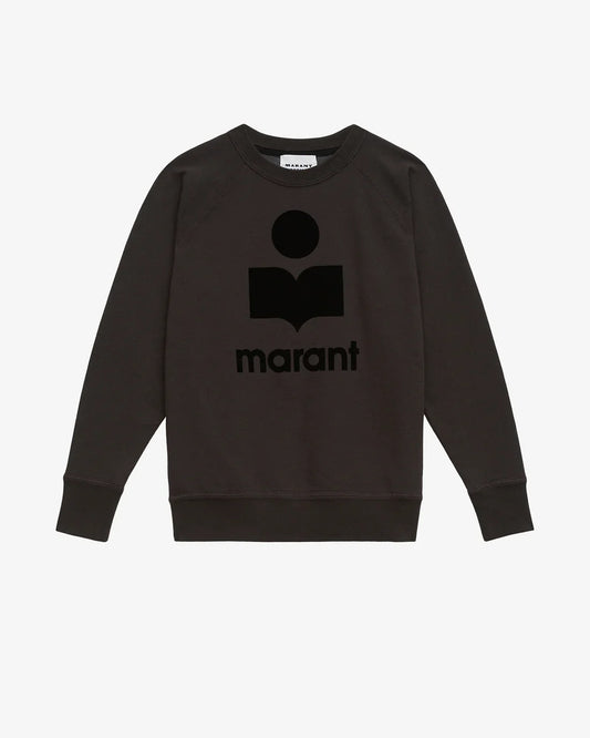 Sweatshirt Millyny Femme Noir Délavé