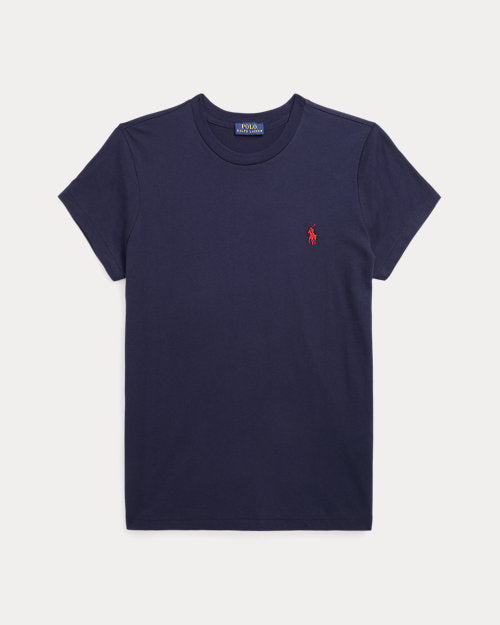 T-shirt col rond en jersey de coton