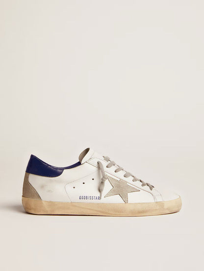 Super-Star Femme – Étoile en Daim & Contrefort Bleu