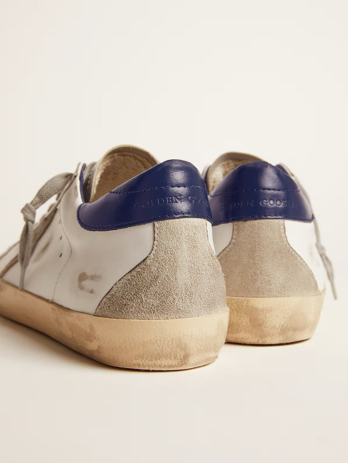 Super-Star Femme – Étoile en Daim & Contrefort Bleu