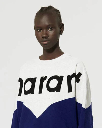 Sweatshirt Houston Femme Bleu Clair