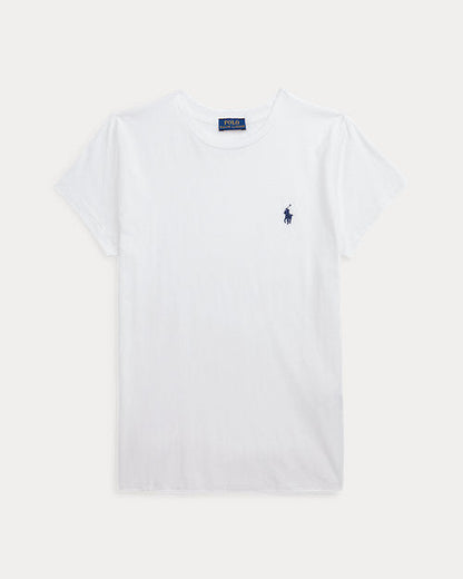 T-shirt col rond en jersey de coton