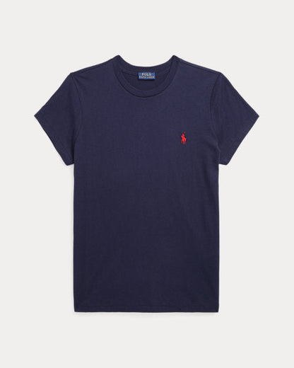 T-shirt col rond en jersey de coton